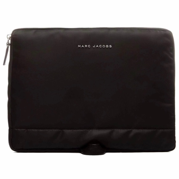 Marc Jacobs Bags Marc Jacobs Black Nylon Leather Laptop Bag Case 3